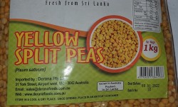 Derana Yellow Split Peas 1kg