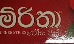 Amirtha Incense Sticks Red Rose 30g