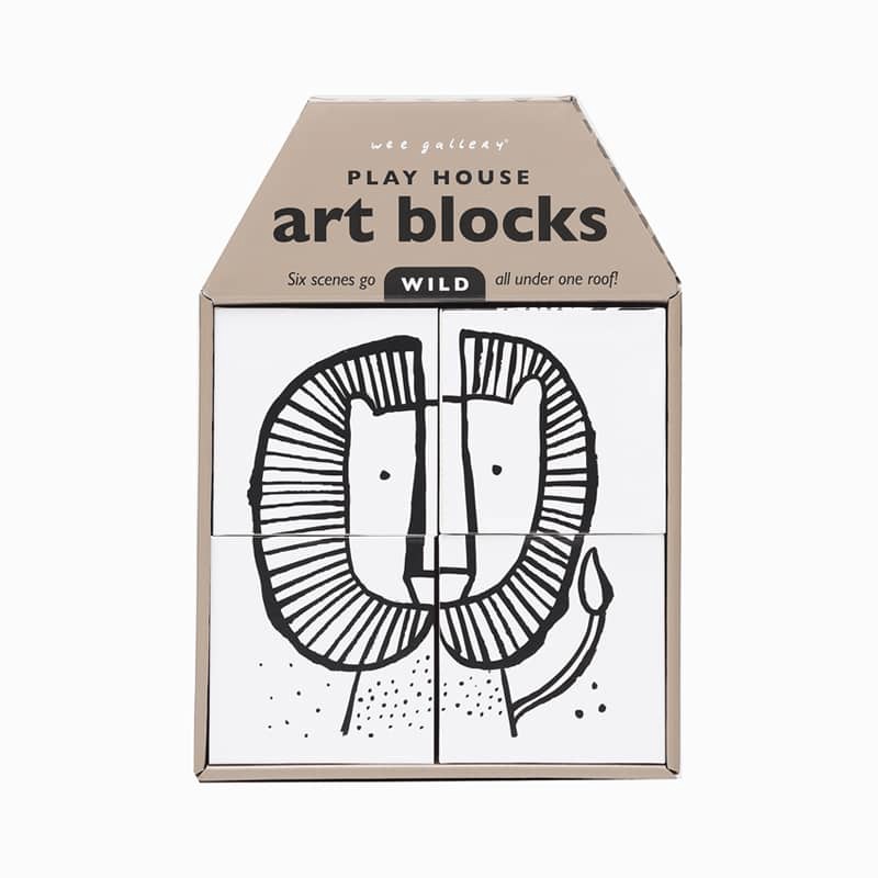 PLAY HOUSE ART BLOCKS - WILD