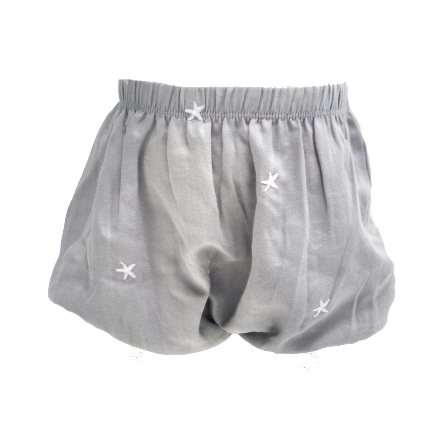 GREY STAR EMBROIDERED BLOOMERS