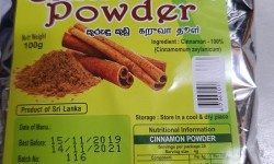 Derana Cinnamon Powder 100g