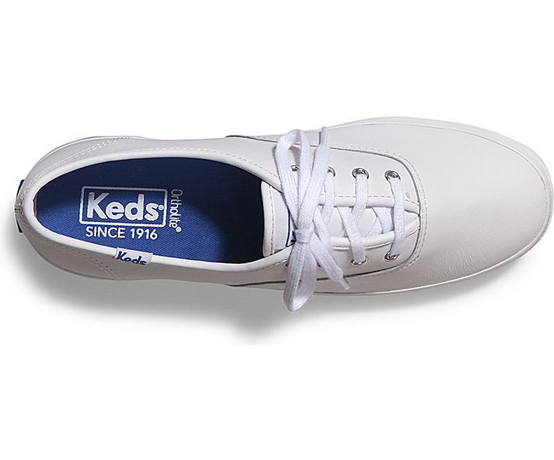 keds ortholite white leather