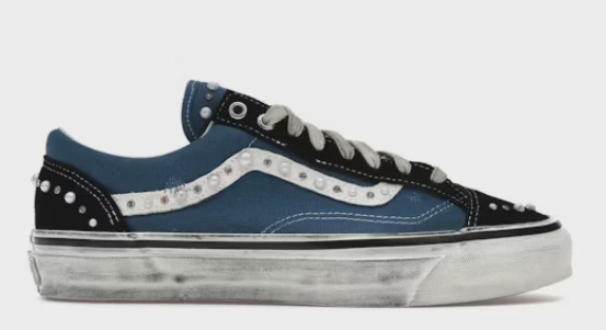 Vans LX Old Skool 36 Pearlized Pack Black Navy • Brand New [2898]