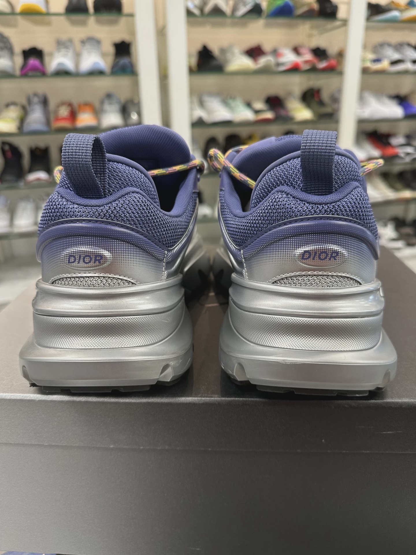 DIOR AND LEWIS HAMILTON B44 Blade Sneaker • Pre-Owned [4143] 5
