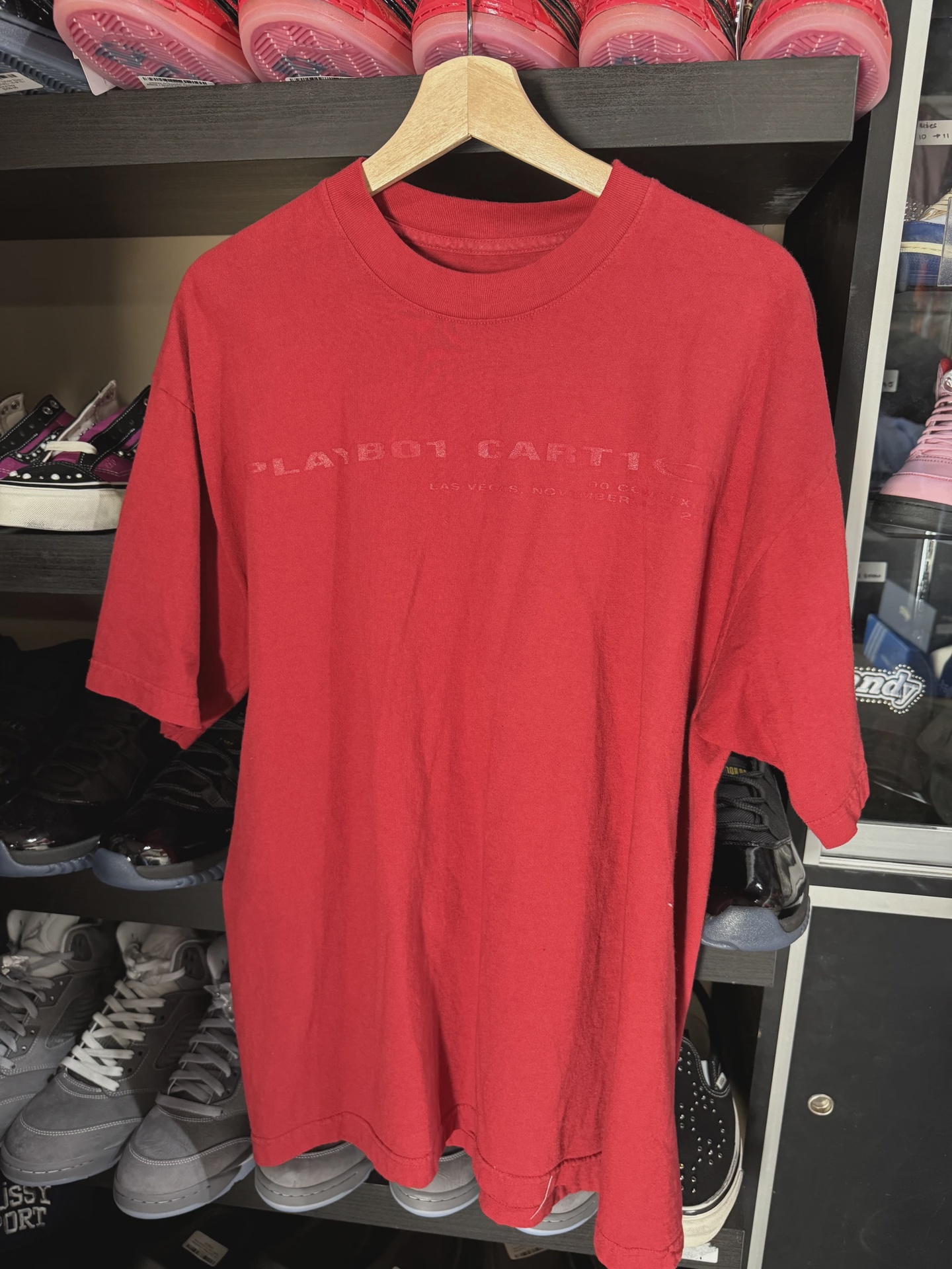 Complex x Playboi Carti Tee Red size L • Pre-Owned [7015]