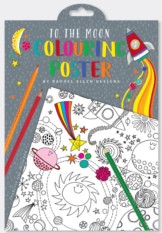 Rachel Ellen - Colouring Poster