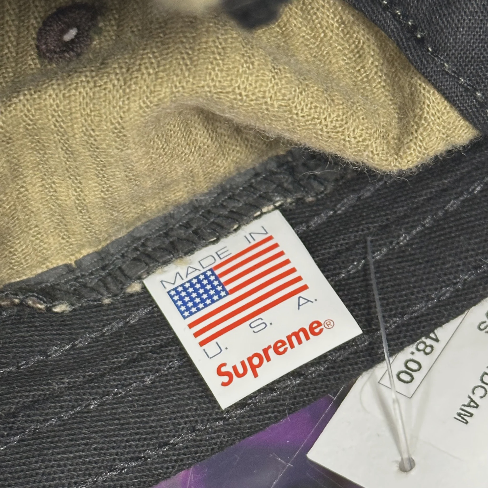 Supreme Camo Corduroy Camp Cap • Brand New [6342] - photo 3