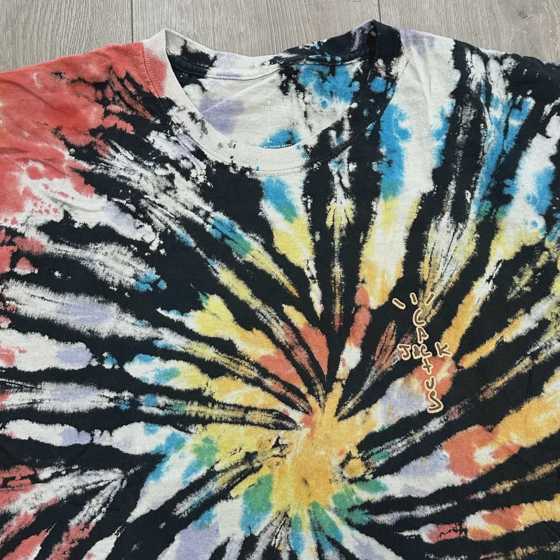 Travis Scott Cactus Jack "Highest In The Room" Tie-Dye Tee • Pre-Owned [1899] - photo 4