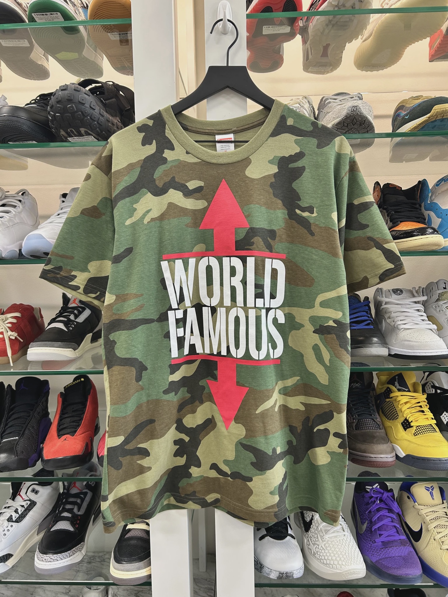 Supreme World Famous Camo Tee • Brand New [9383]
