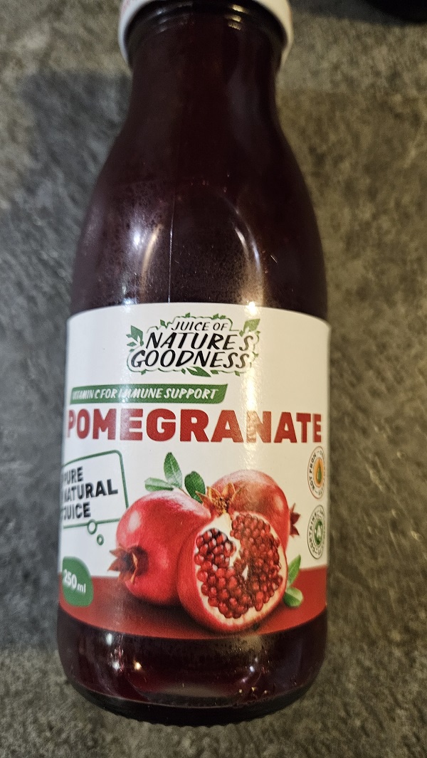 Nature's Goodness Pure Pomergranate Juice
