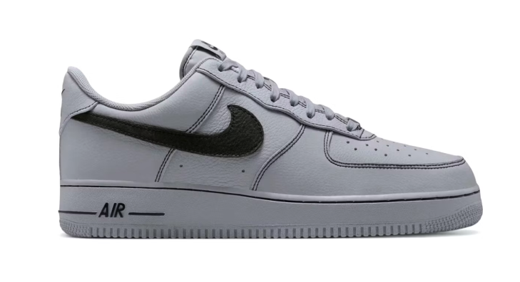 Nike Air Force 1 Low '07 LV8 Wolf Grey Black • Brand New