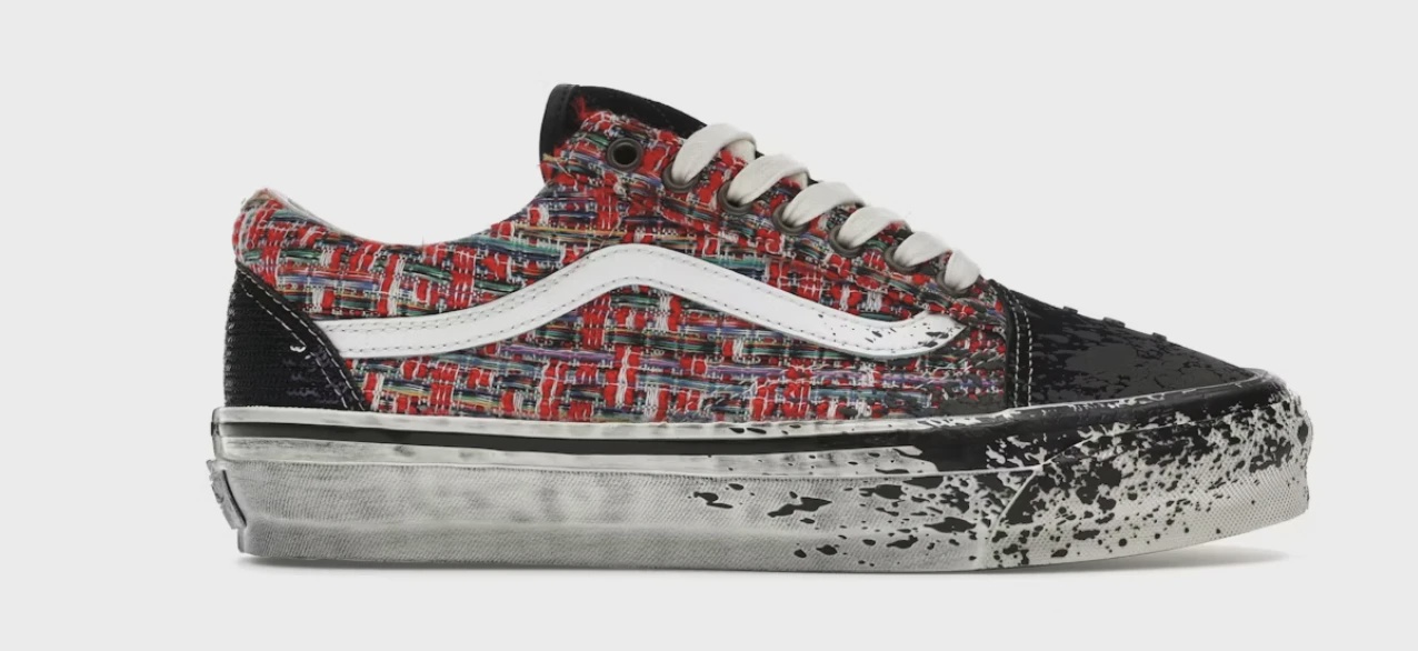 Vans Premium Old Skool Charms Red Black • Brand New [9982]