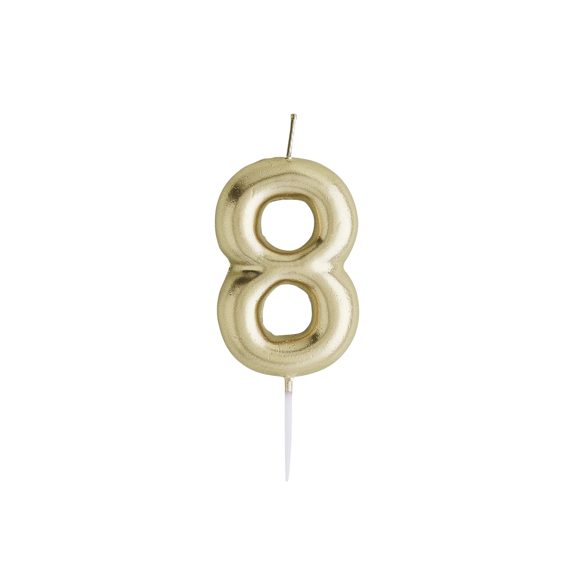Hootyballoo - Gold Number Candle