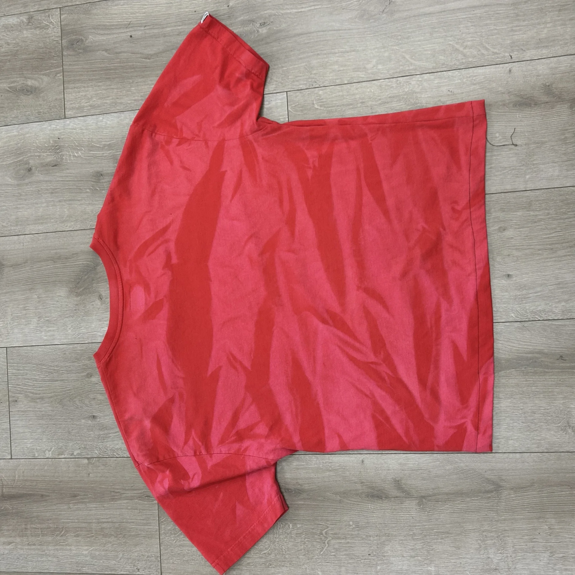 Billionaire Boys Club Washed Helmet Red Tee • Pre-Owned [4273] - photo 5