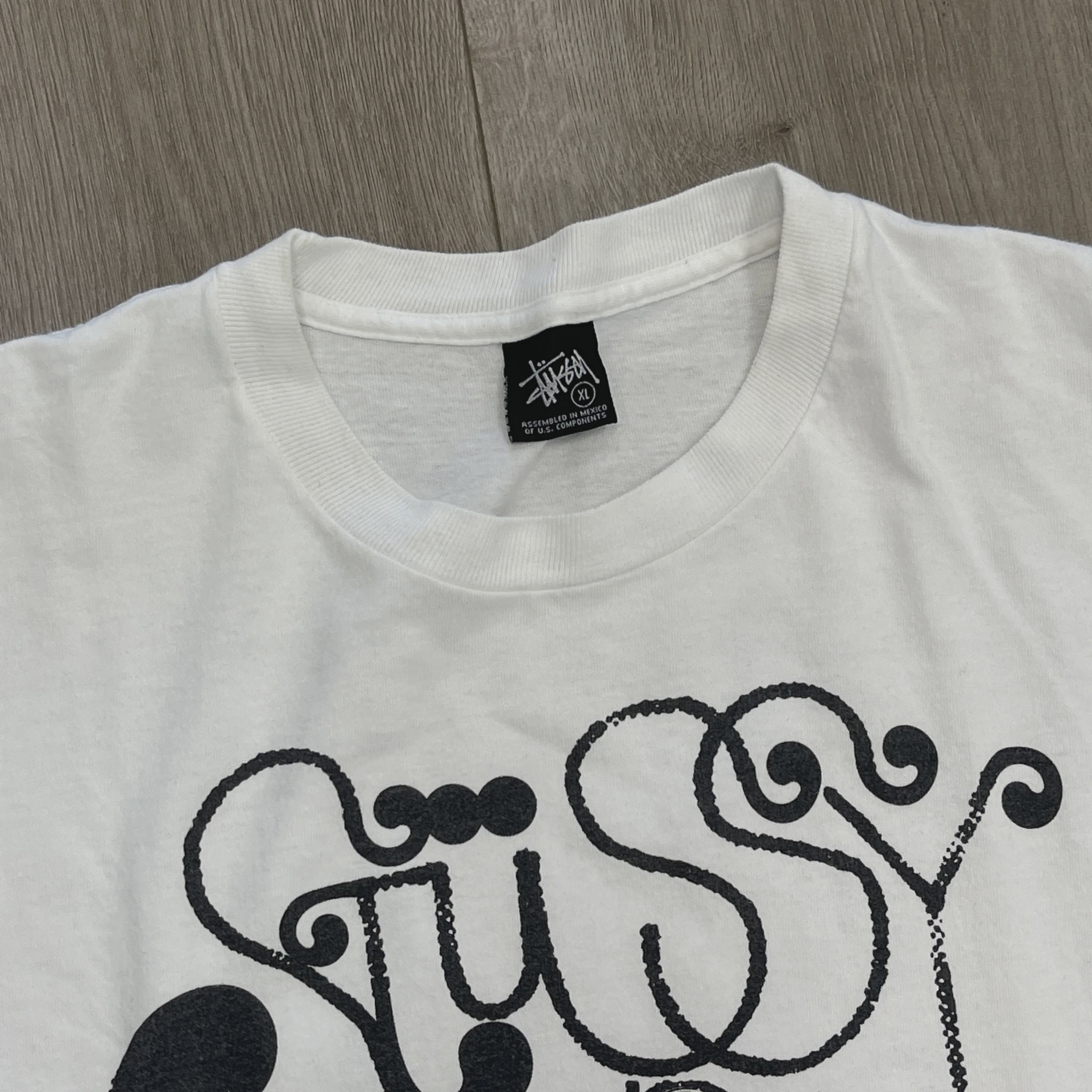 Stüssy x Brent Rollins World Tour T-Shirt • Pre-Owned [8185] 4