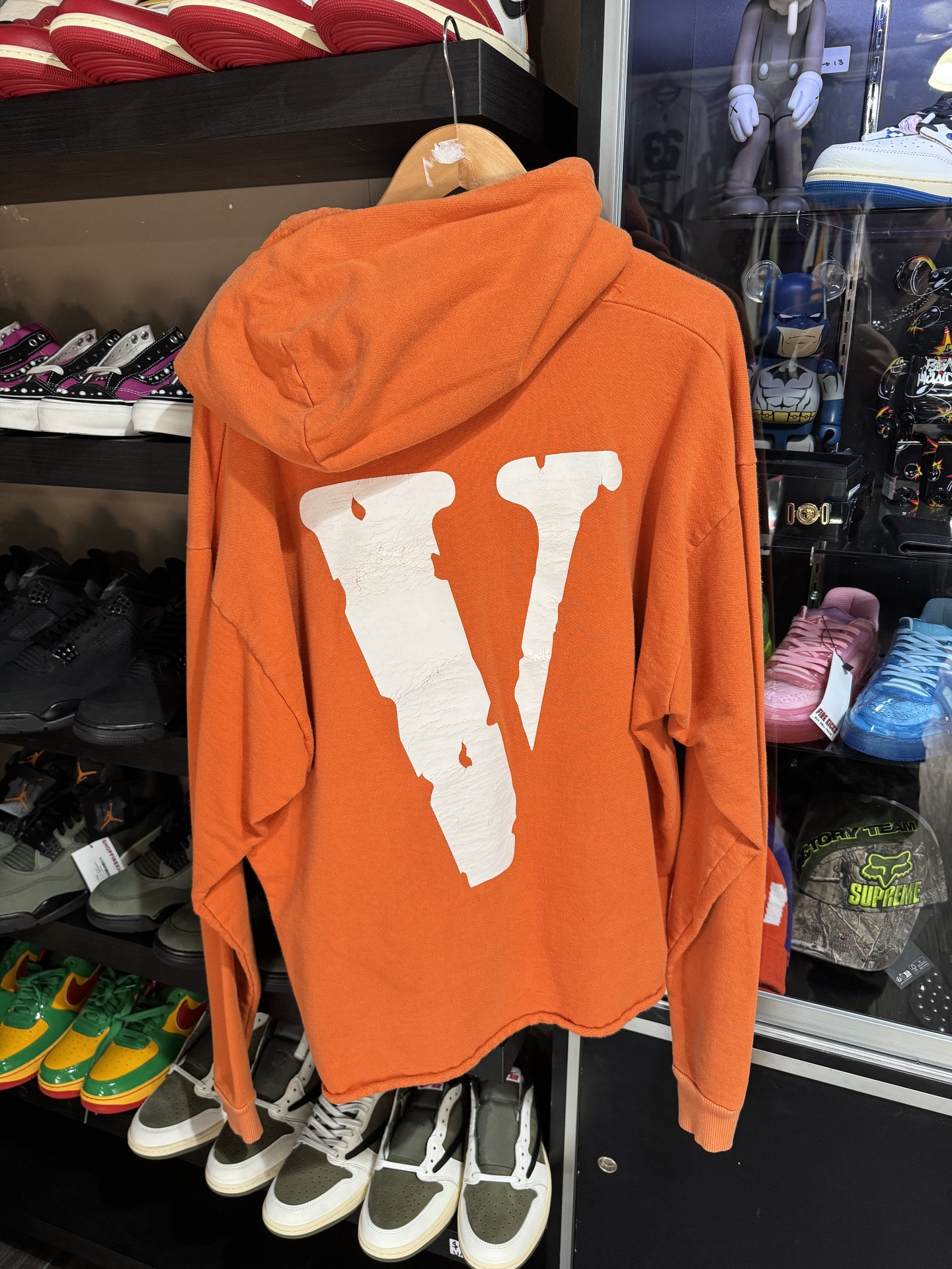 Vlone Orange Friends Hoodie 2