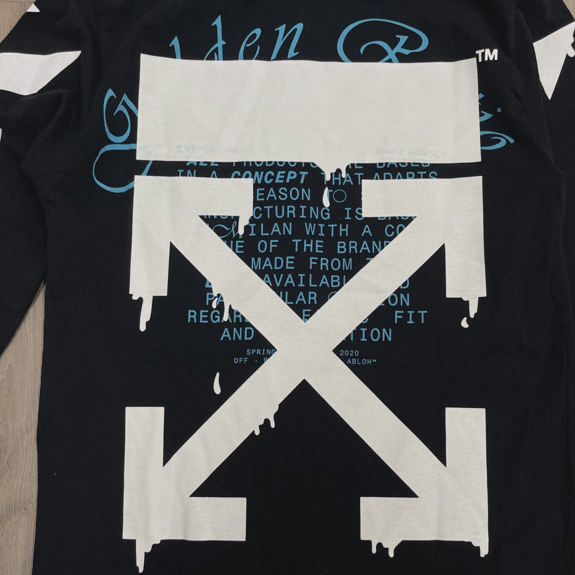 Off-White Dripping Arrows Long Sleeve Tee • Pre-Owned [1953] 4