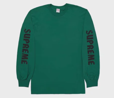 Supreme Spitfire Bighead L/S Tee Green • Pre-Owned [6847] - photo 2