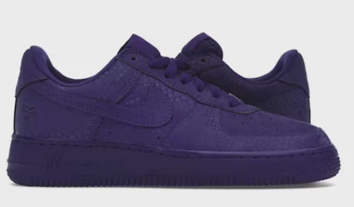 Nike Nike Air Force 1 Low Kobe Bryant Court Purple NO BOX - Size US M 9