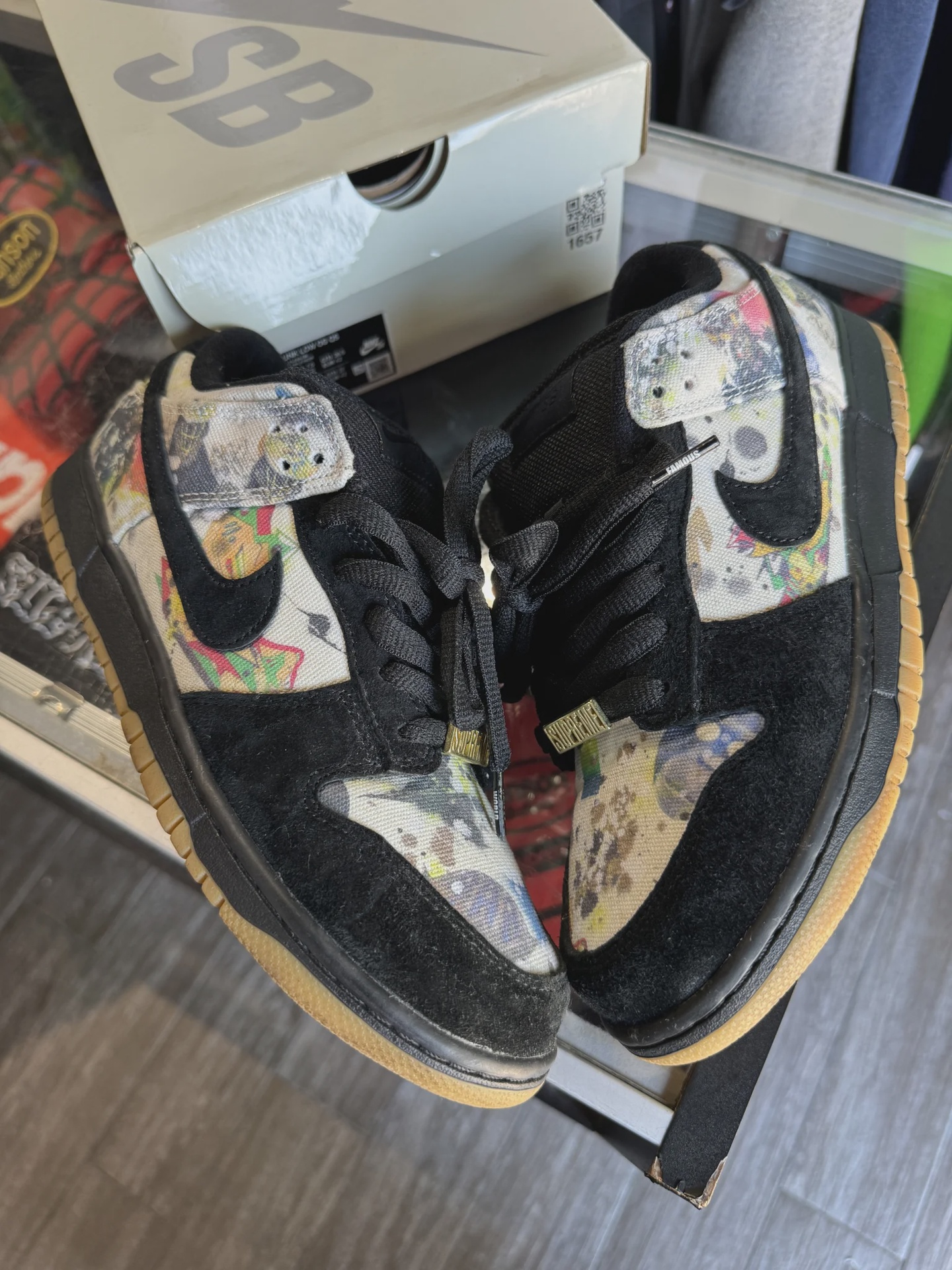 Nike Nike SB Dunk Low Supreme Rammellzee - Size US M 8.5