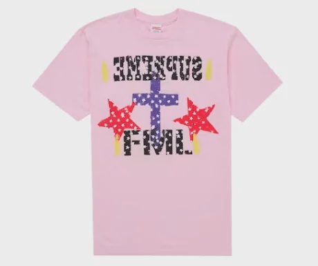 Supreme Supreme FML tee pink - Size L