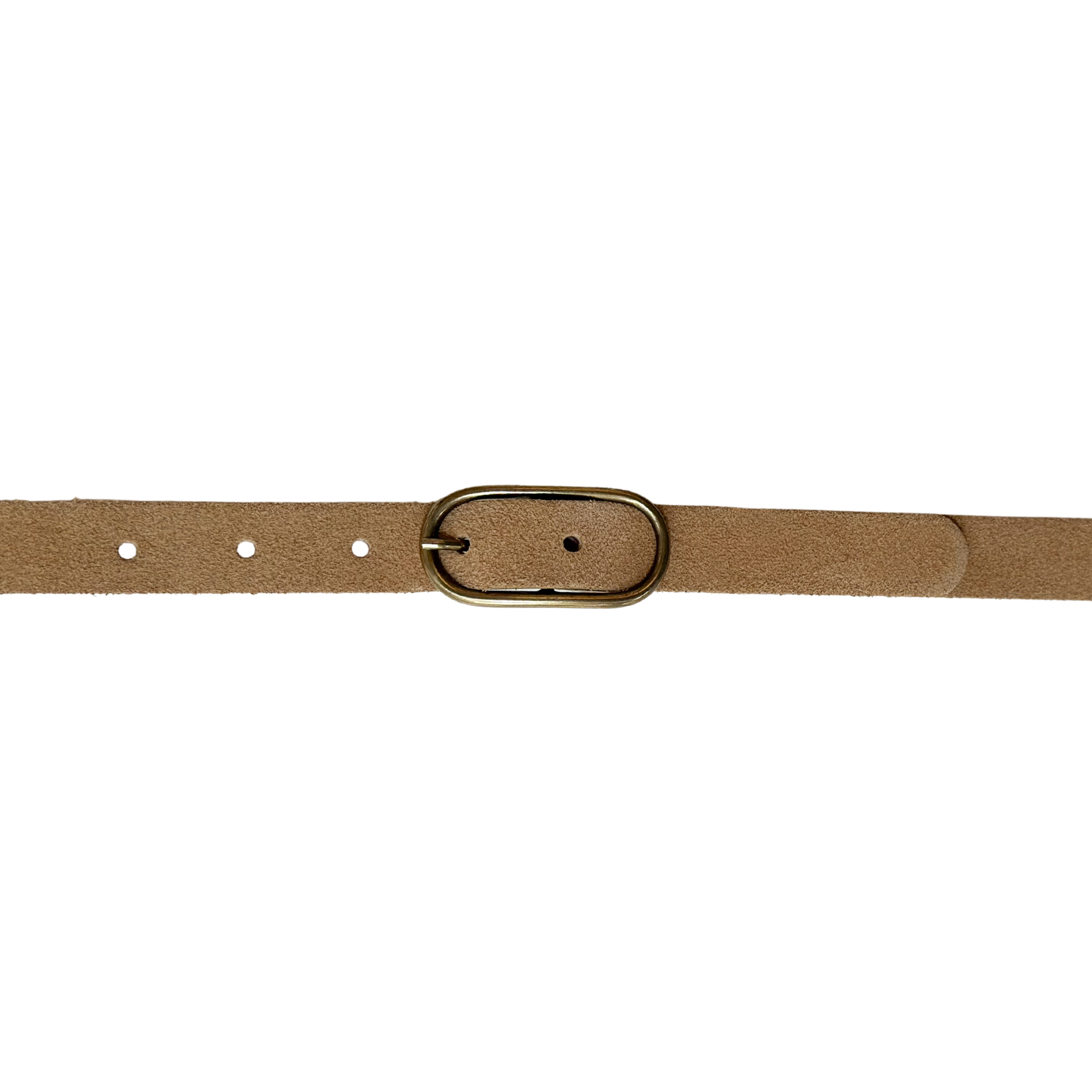 Luna slim belt - Butter yellow gold — foto 1