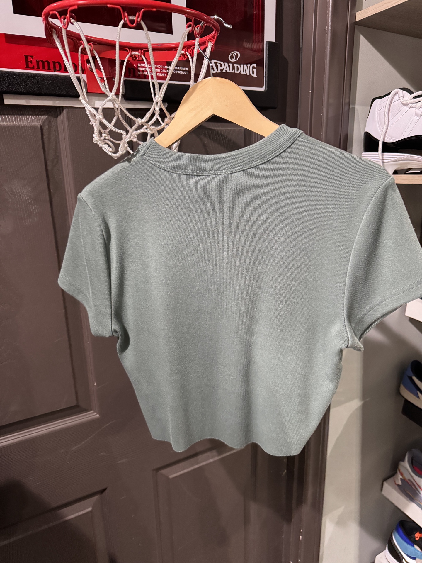 KITH Womens Green Crop Top 3