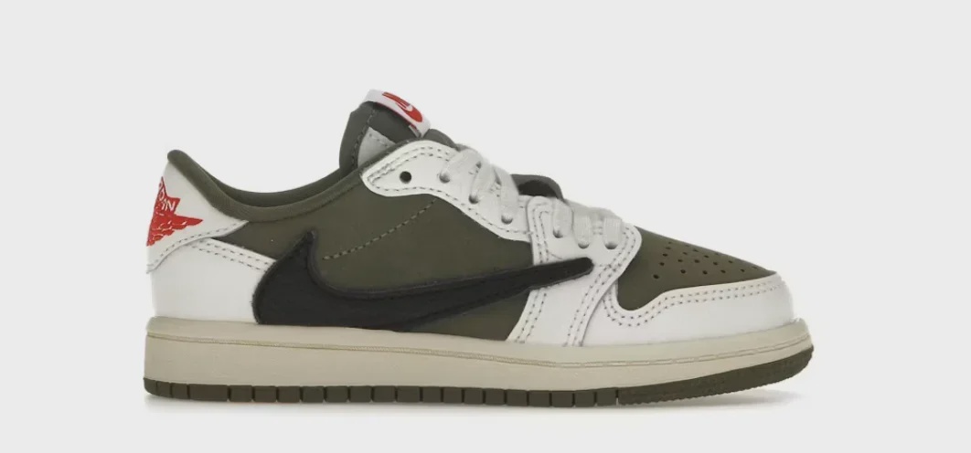 Jordan 1 Retro Low OG SP Travis Scott Medium Olive (PS) • Brand New [2619] - photo 2