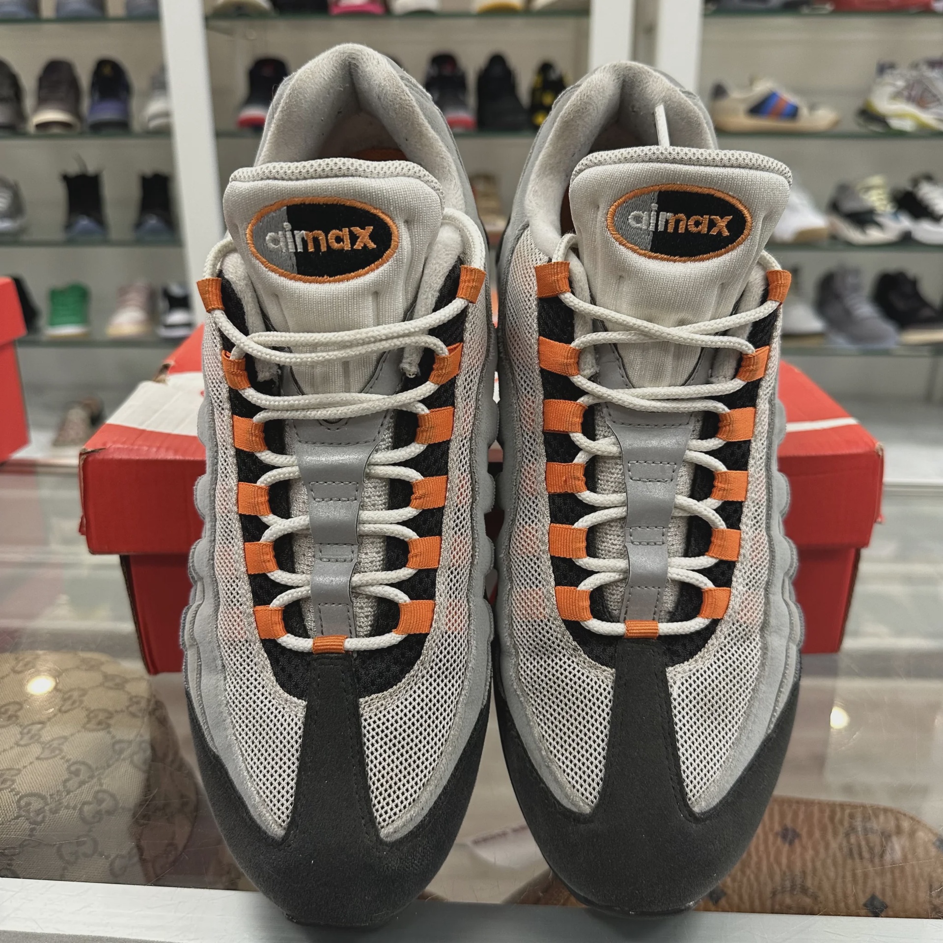 Nike Air Max 95 Original Big Bubble Bright Mandarin 2.0 (2025) • Pre-Owned [6055] - photo 4