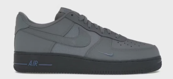 Nike Air Force 1 Low '07 LV8 Smoke Grey Anthracite Diffused Blue • Brand New [1903]