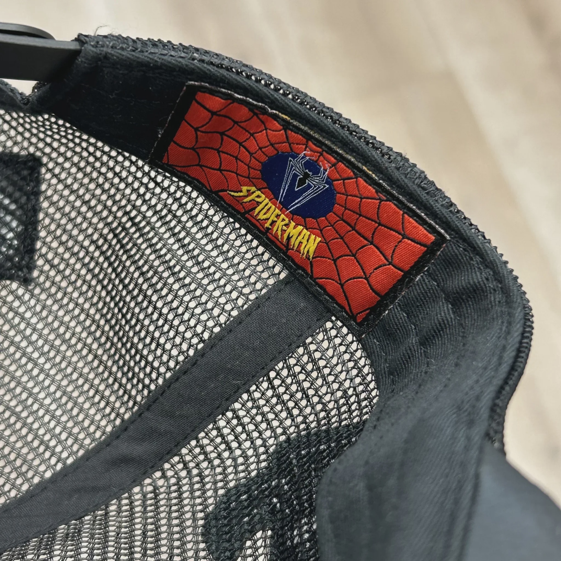 Supreme Vanson Leathers Spider-Man Mesh Back 6-Panel Hat • Pre-Owned [5721] - photo 7