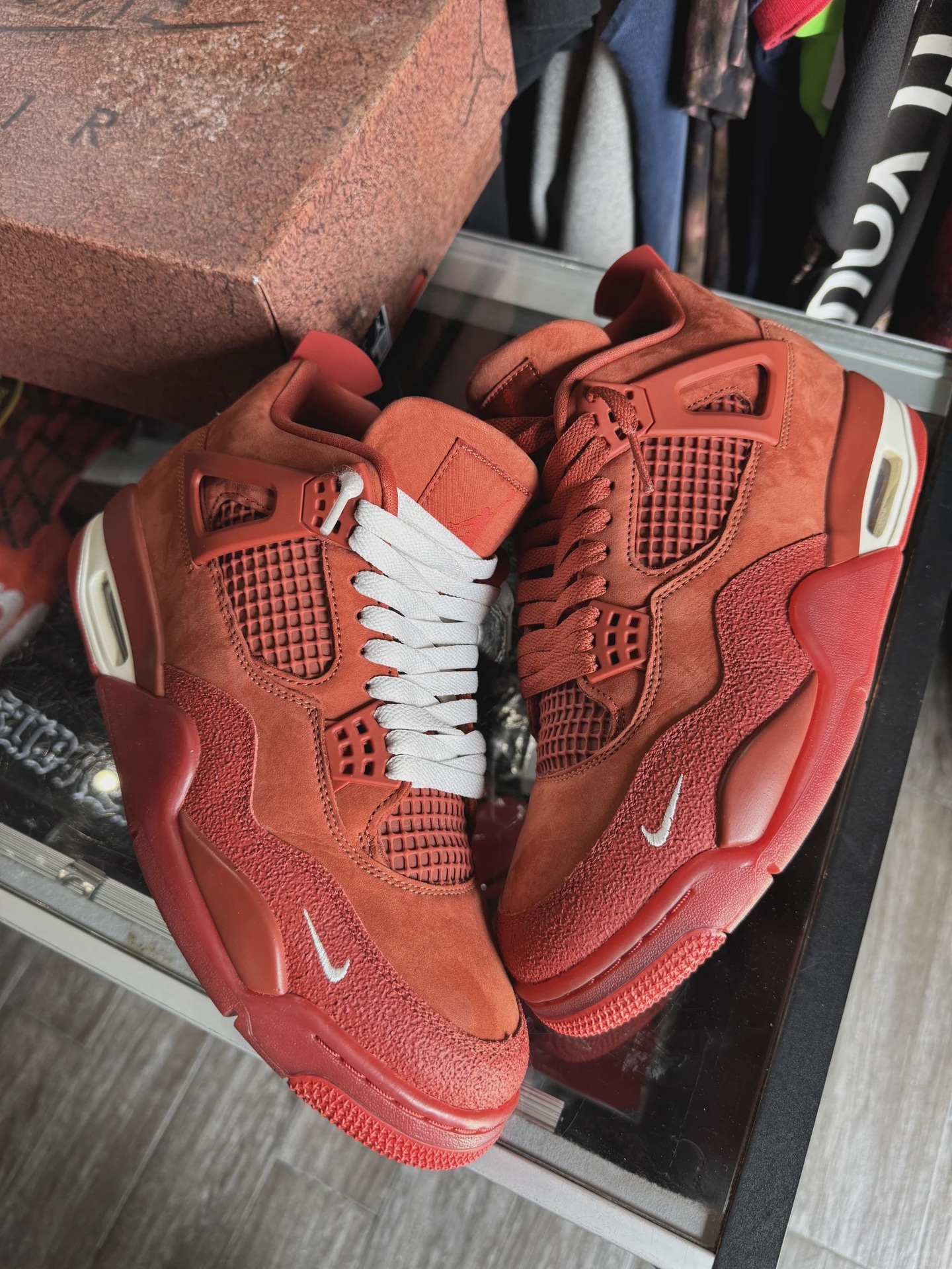 Jordan Air Air Jordan 4 Retro Original SP Nigel Sylvester Brick by Brick - Size US M 9.5