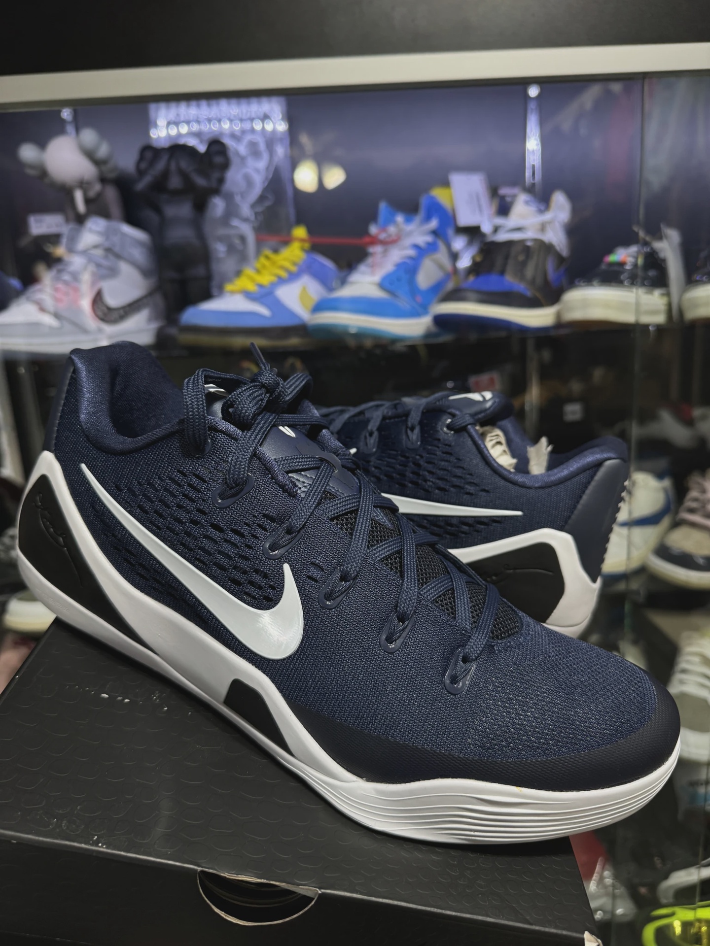 Nike Kobe 9 Elite Low EM Protro TB University Blue White • Brand New [3686]