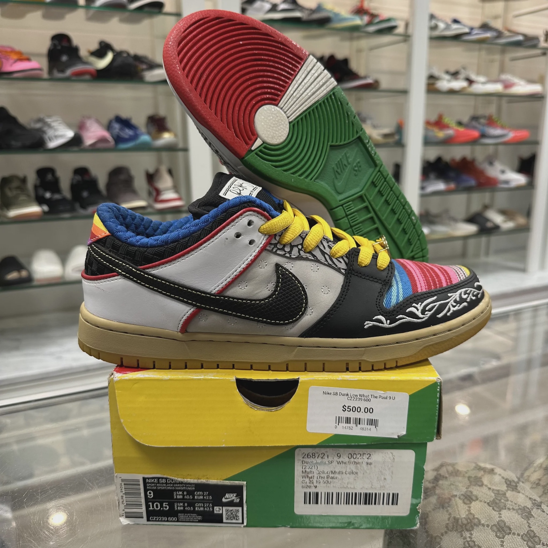 Nike SB Dunk Low What The Paul • Pre-Owned [1757] - photo 1