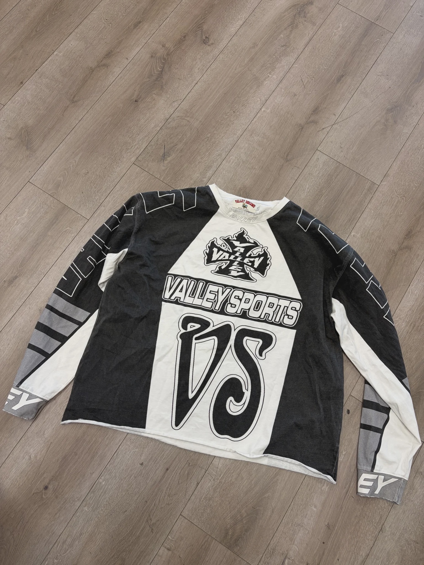 Vale Vale Forever VS Racing Long Sleeve Tee Mono Black - Size XXL