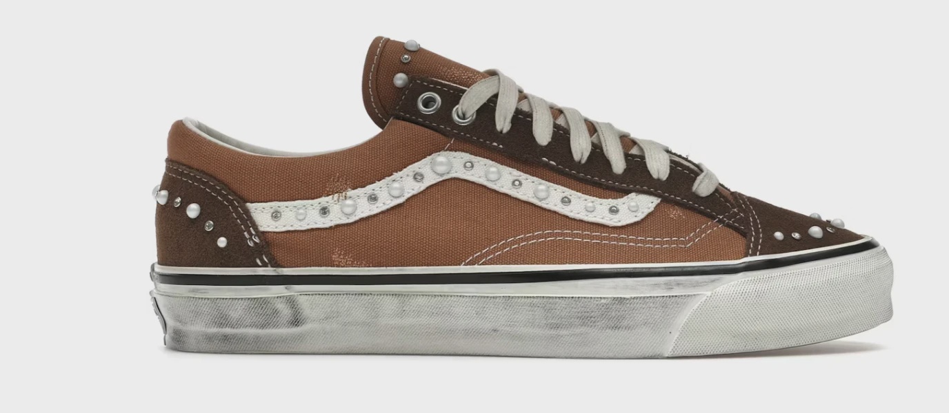 Vans Vans LX Old Skool 36 Pearlized Pack Vintage Cocoa Brown - Size US M 8.5