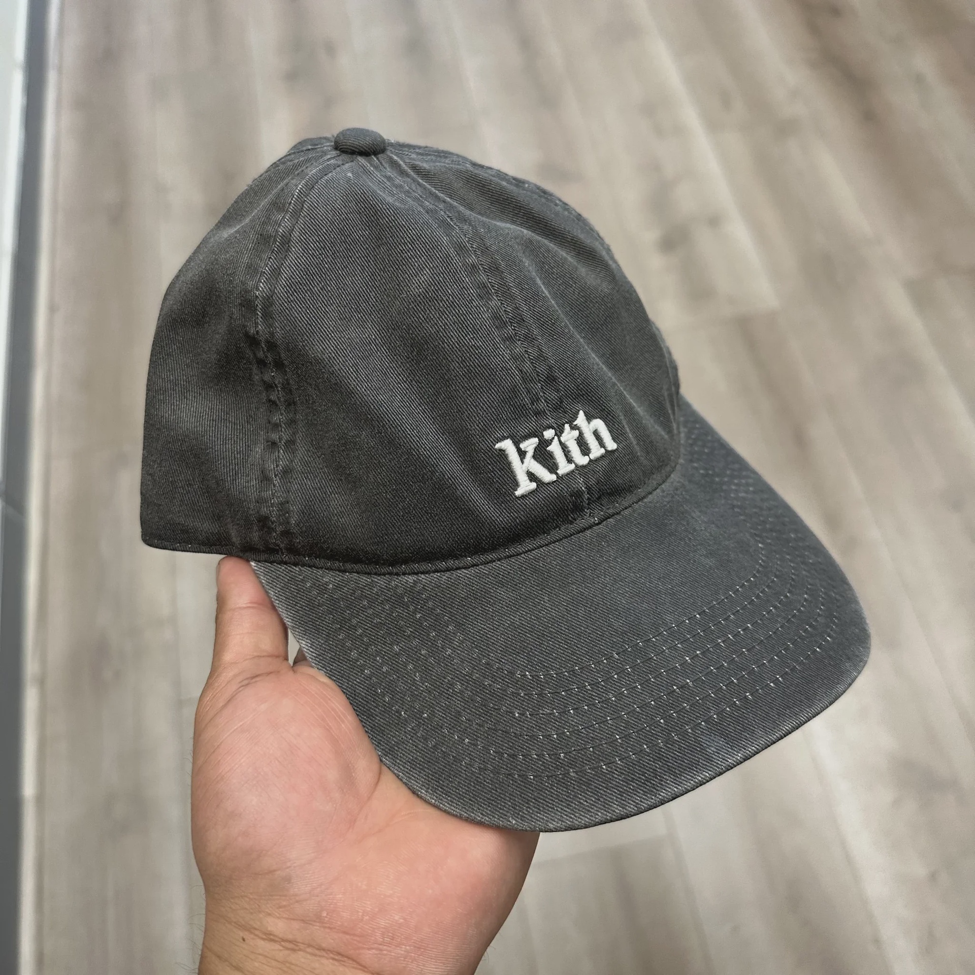 Kith Kith Washed Sporty Cap Moonless Night - Size One Size