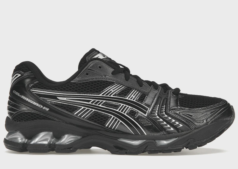 ASICS Gel-Kayano 14 Black Pure Silver • New