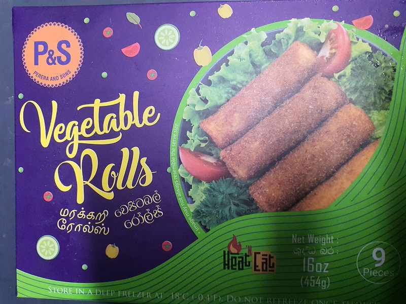 P&S Veg Savoury Rolls 454g (Only on Shop Visits)