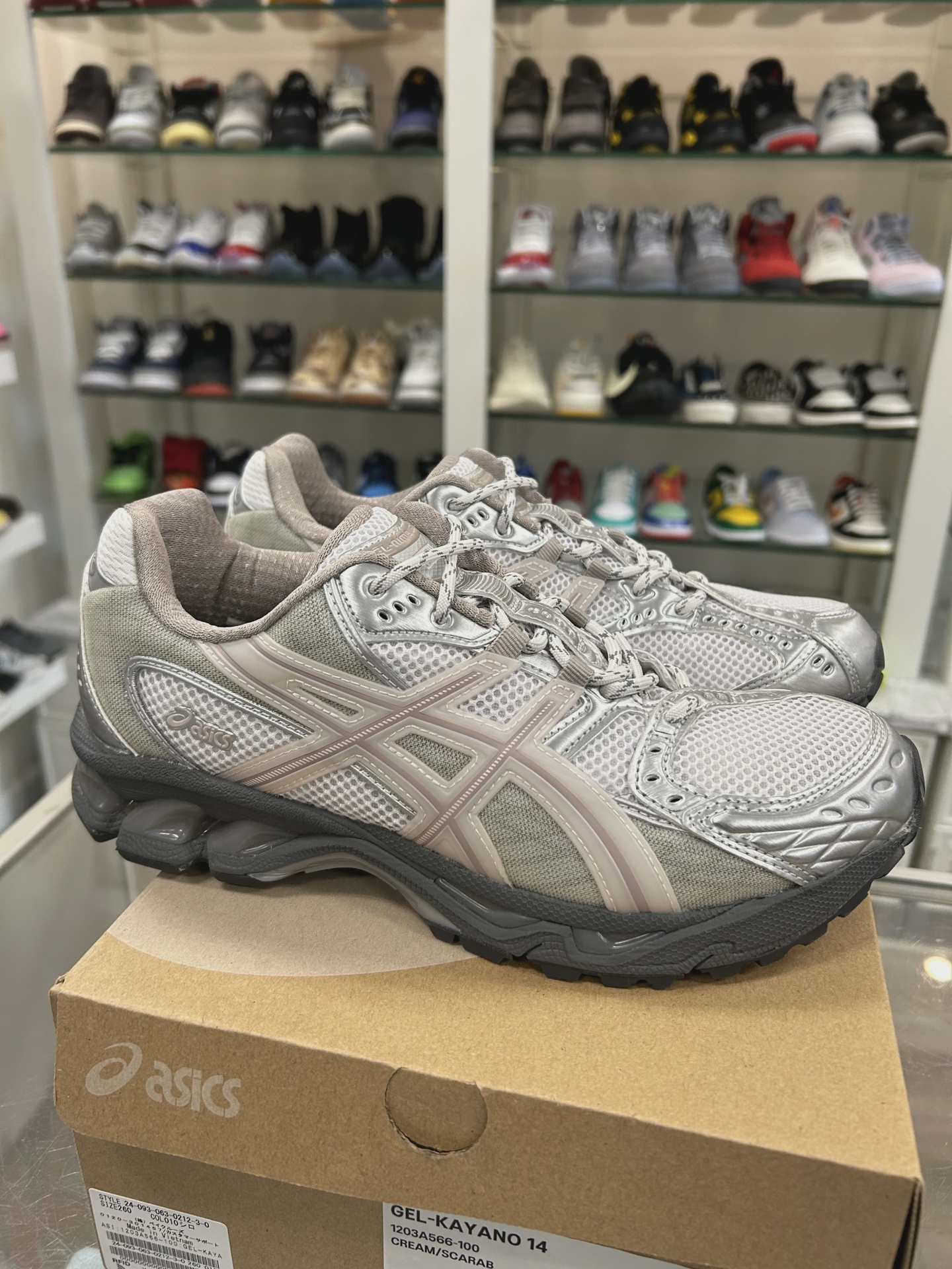 ASICS Gel-Kayano 14 Kith Cream Scarab (2024) • Pre-Owned [2552] 6