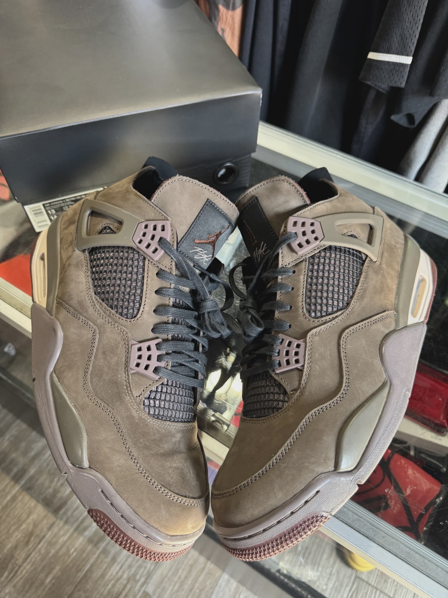 Air Jordan 4 Retro SP A Ma Maniére Dark Mocha • Pre-Owned [2822] - photo 1