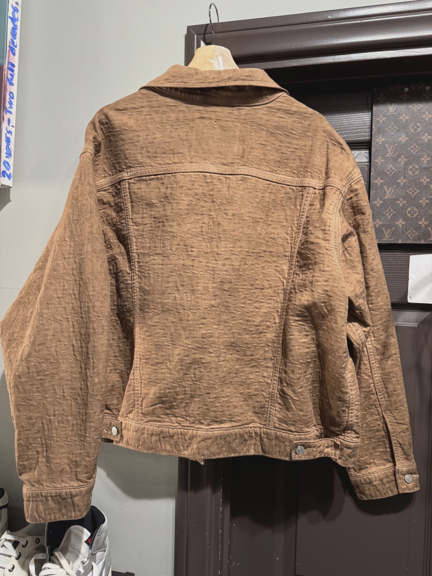 Stussy x Levi Brown Vintage Jacket L • Pre-Owned [5971] 2