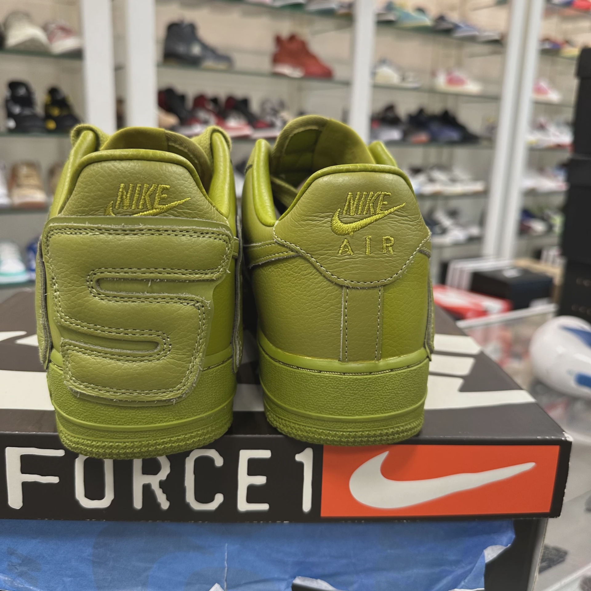 Nike Air Force 1 Low Cactus Plant Flea Market Moss • Pre-Owned [6749] 2