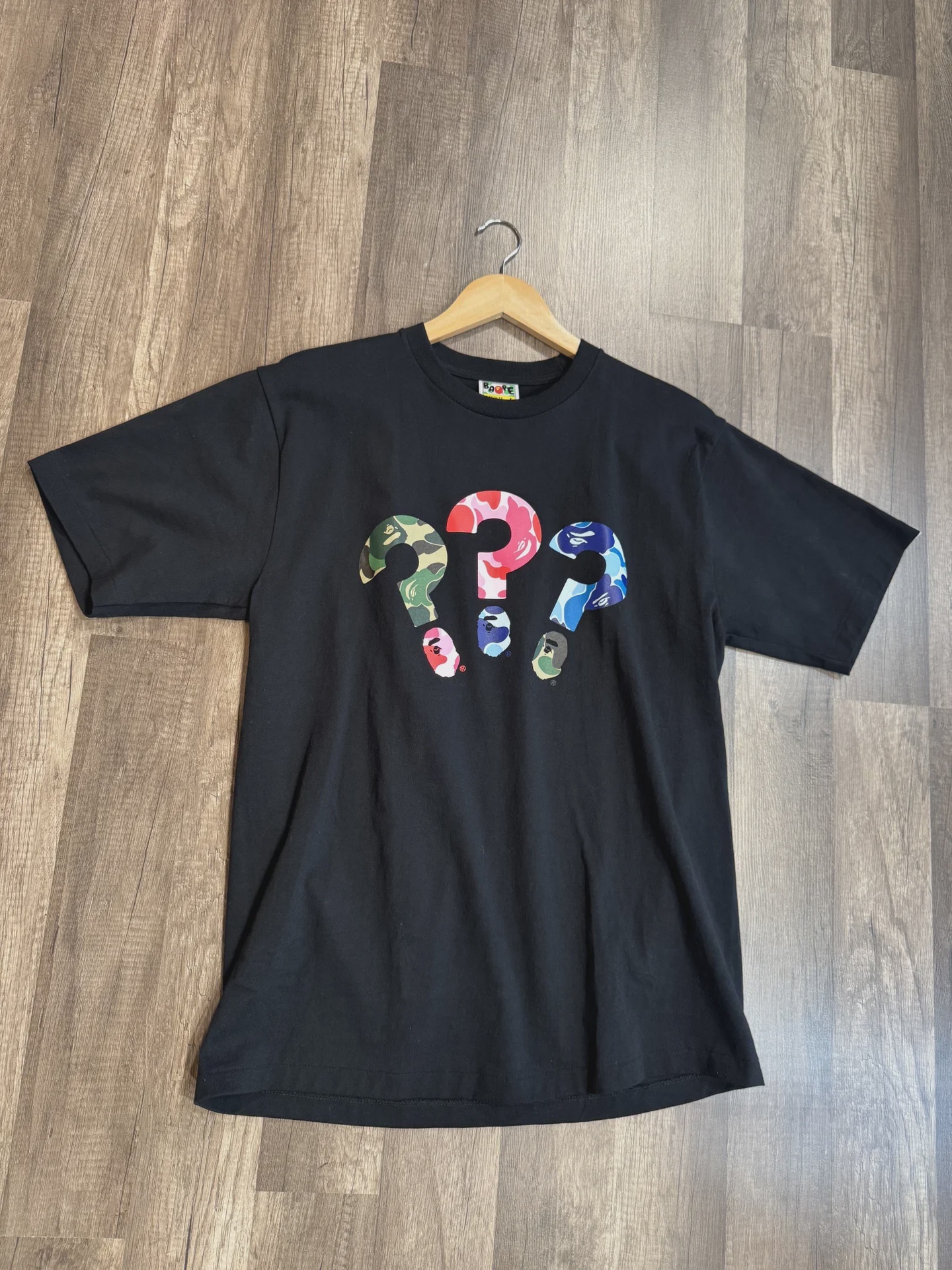 BAPE BAPE Punctuation 6 Tee Black - Size L