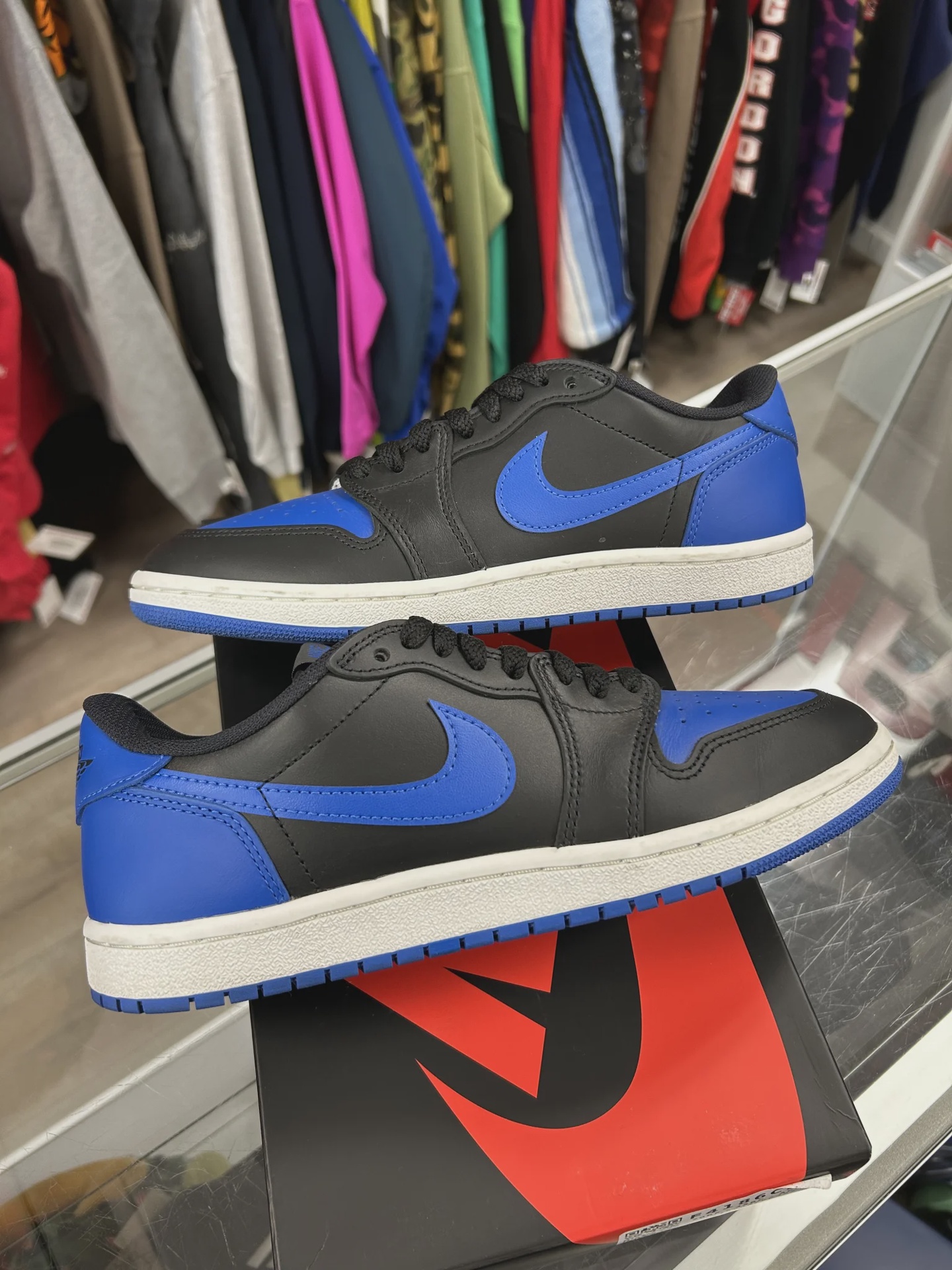 Air Jordan 1 Retro Low '85 Royal Blue • Pre-Owned [4498] - photo 1