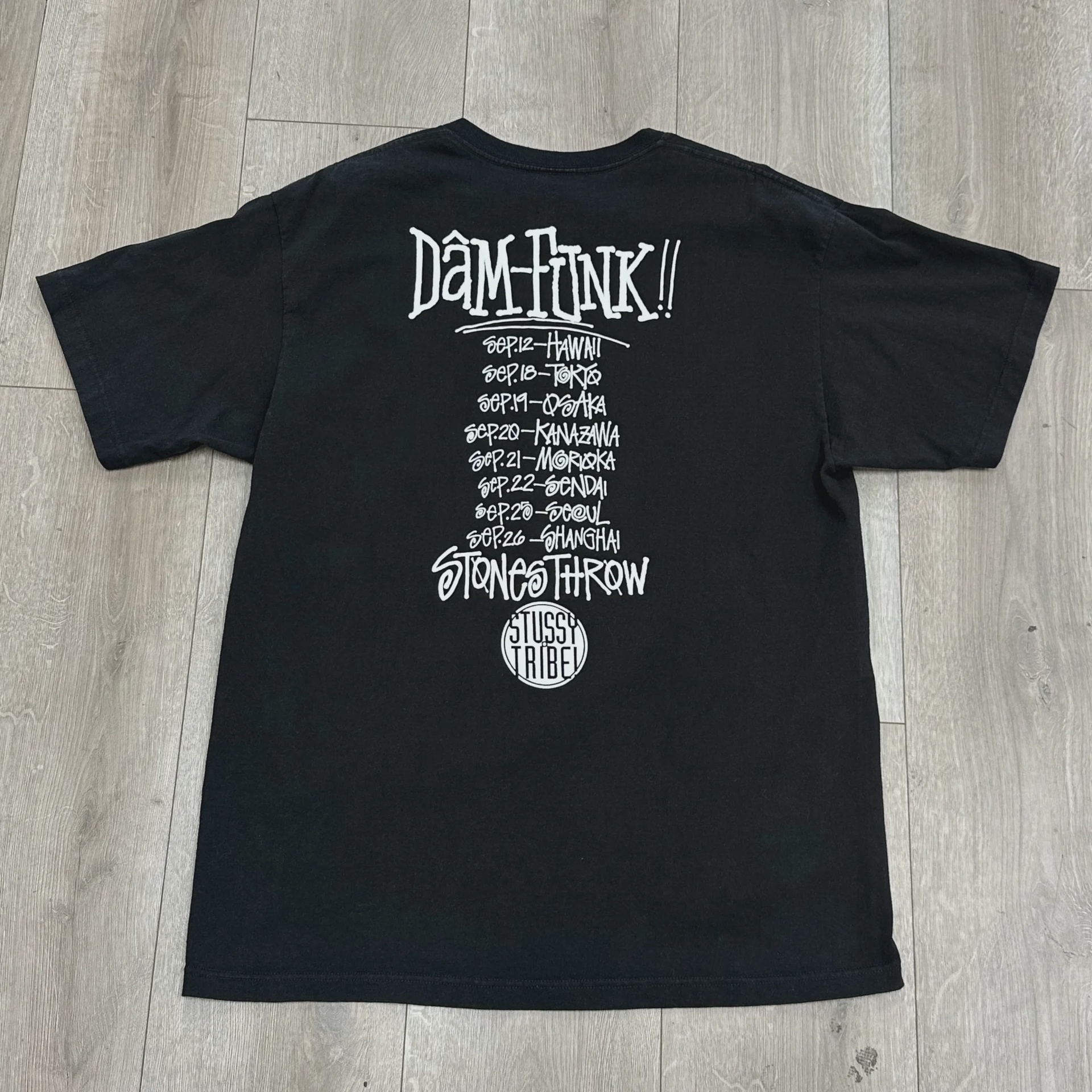 2009 Stüssy x Dam-Funk "Funk Tsunami Tour" tee  • Pre-Owned [2584] - photo 4