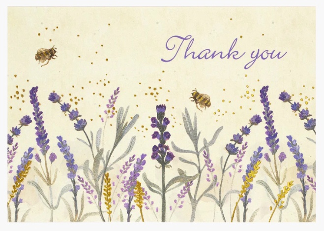 Peter Pauper - Thank you Notelets (D)