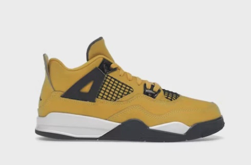 Jordan 4 Retro Lightning (2021) (PS) • Brand New [7956]