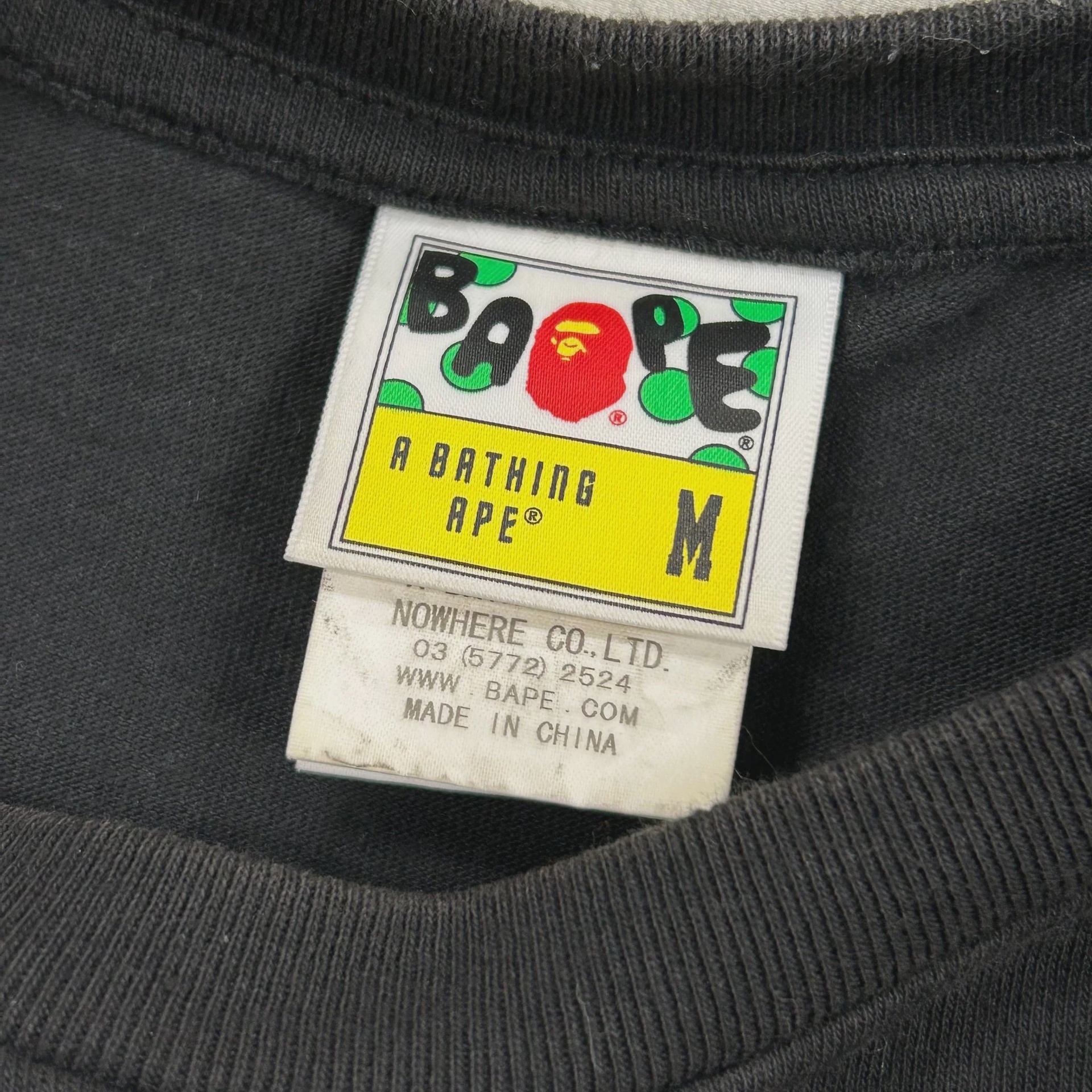 BAPE Gold Rush Foil Tee #1 Black • Pre-Owned [8197] - photo 5