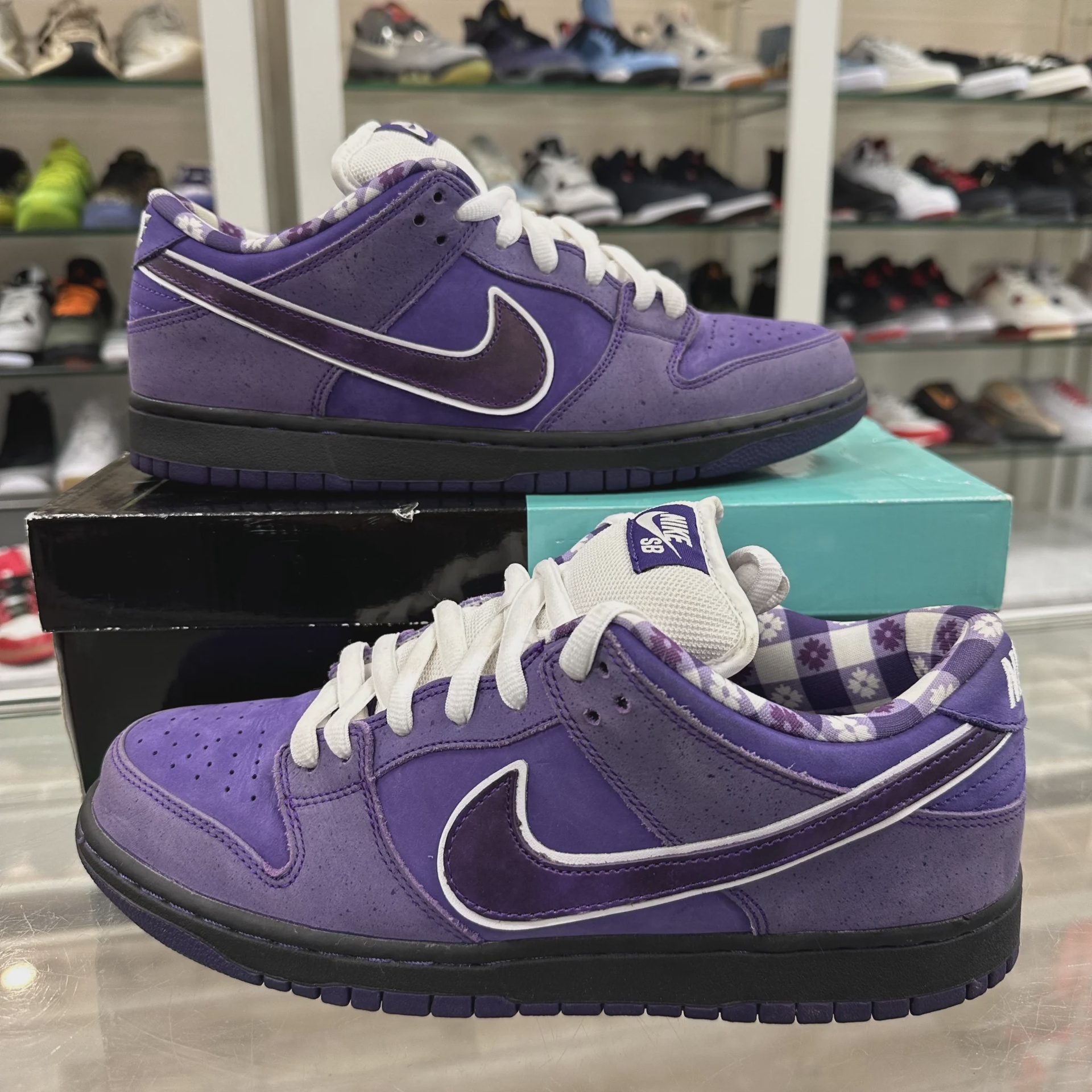 Nike SB Dunk Low Concepts Purple Lobster • Pre-Owned [5445] - photo 1